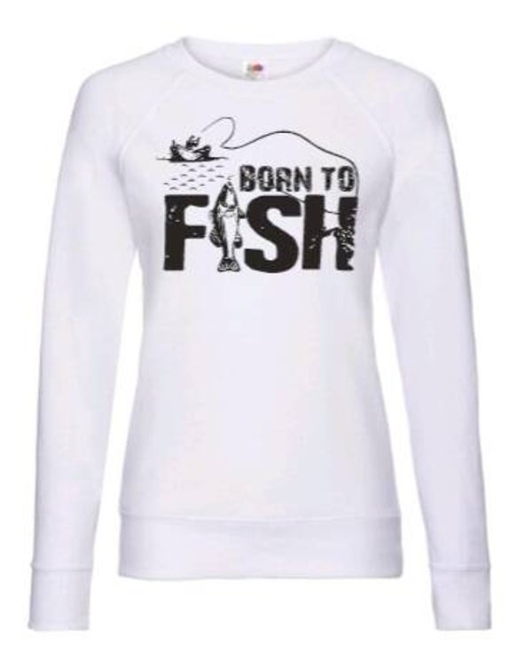 Born to fish - Dames trui