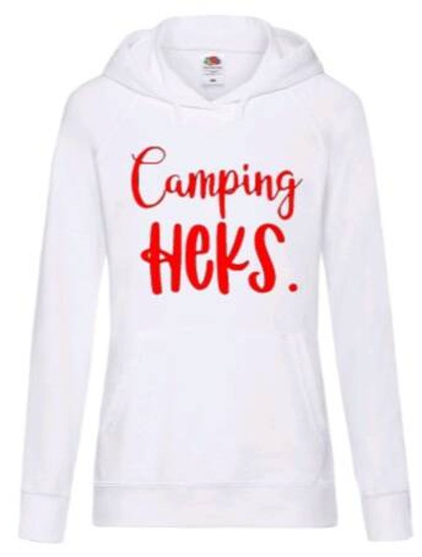 Camping Heks - Dames hoodie