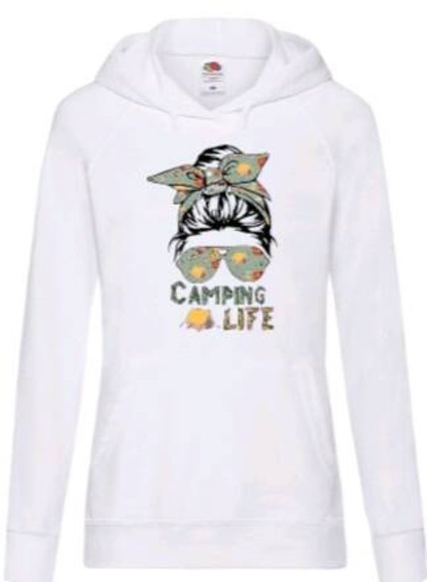 Camping life lady - Dames hoodie