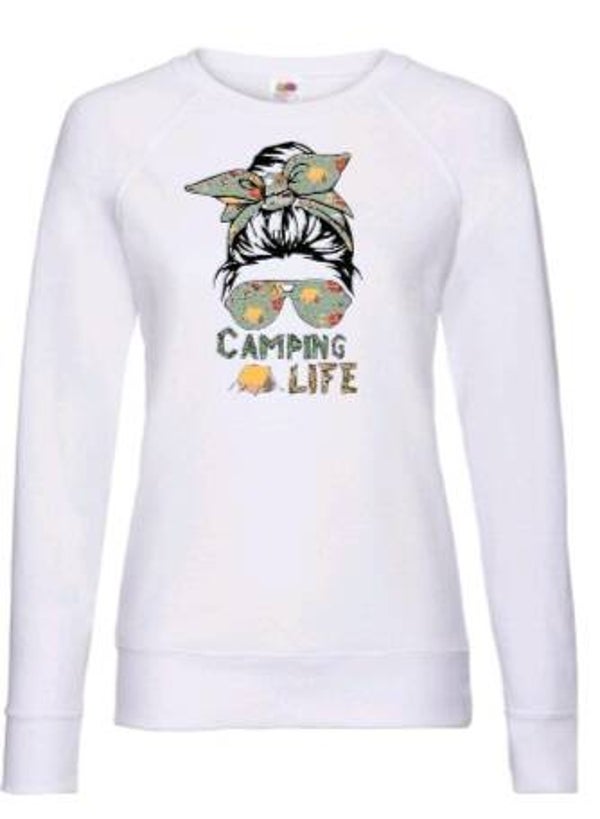 Camping life lady - Dames trui