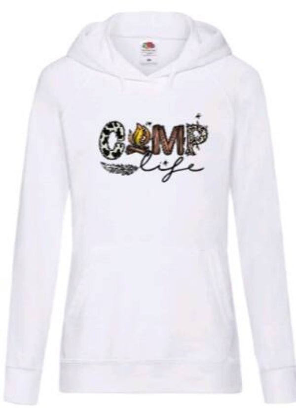 Camp life - Dames hoodie