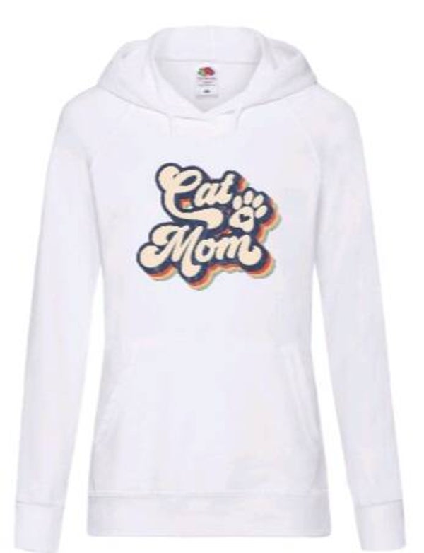Cat mom - Dames hoodie