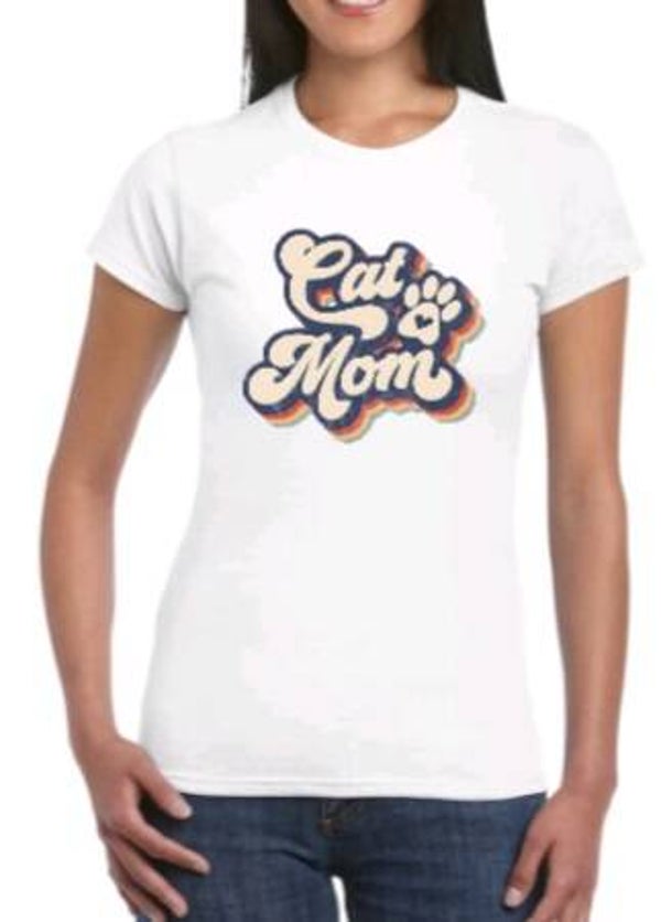 Cat mom - Dames shirt