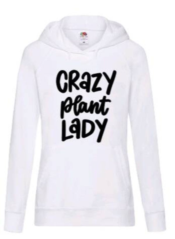 Crazy plant lady - Dames hoodie