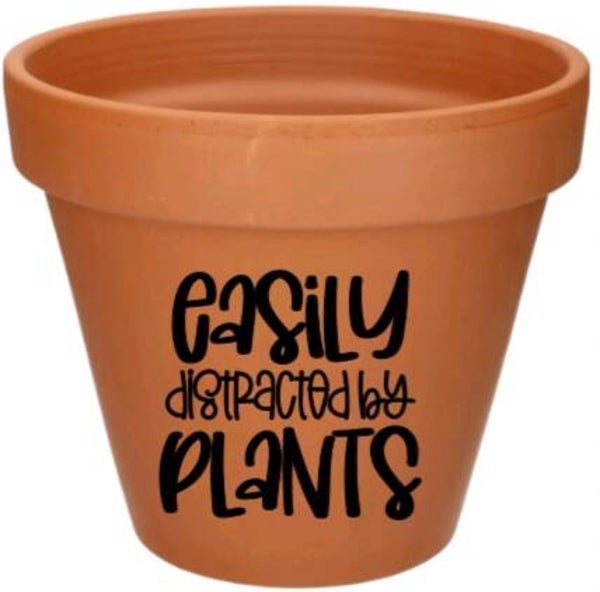 Easily distracted by plants