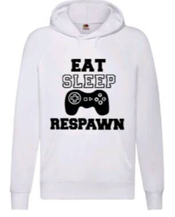 Eat Sleep Respawn - Heren hoodie