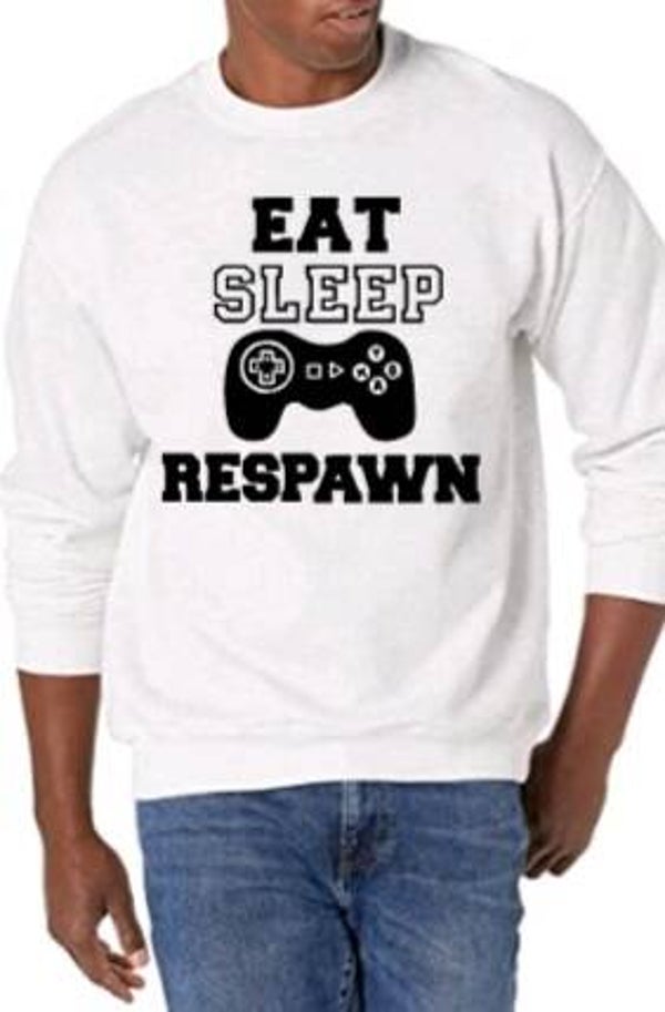 Eat Sleep Respawn - Heren trui