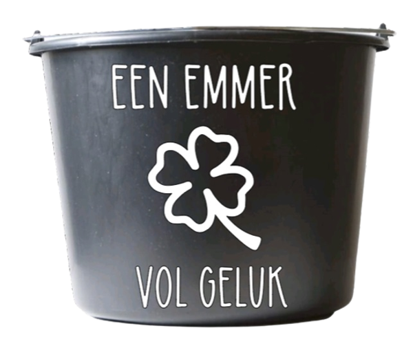 Een emmer vol geluk
