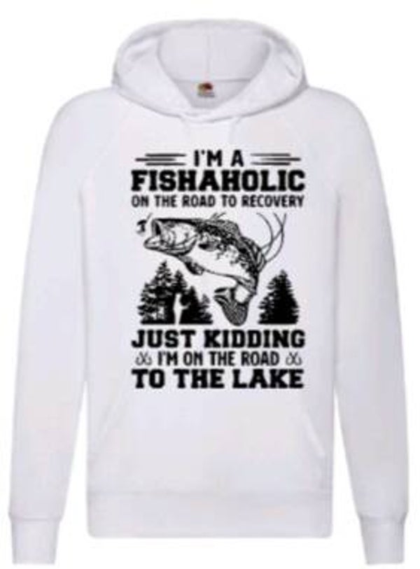 Fishaholic - Heren hoodie