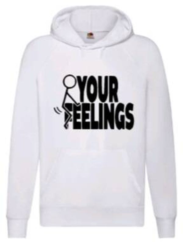 Fuck your feelings - Heren hoodie