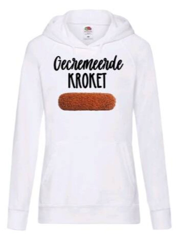 Gecremeerde kroket - Dames hoodie