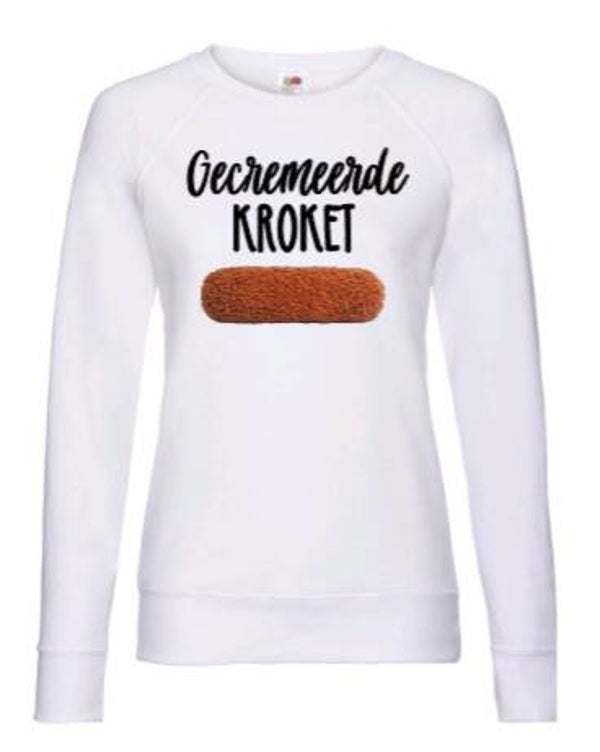 Gecremeerde kroket - Dames trui