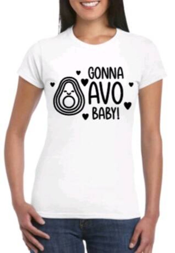 Gonna avo baby - Dames shirt