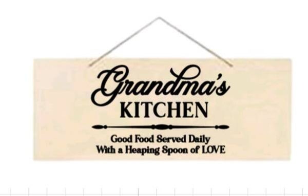 Grandma's kitchen - Rechthoek