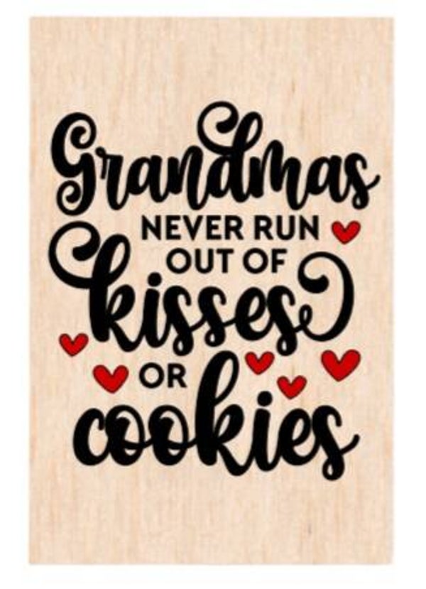 Grandmas never run out of kisses or cookies - A4