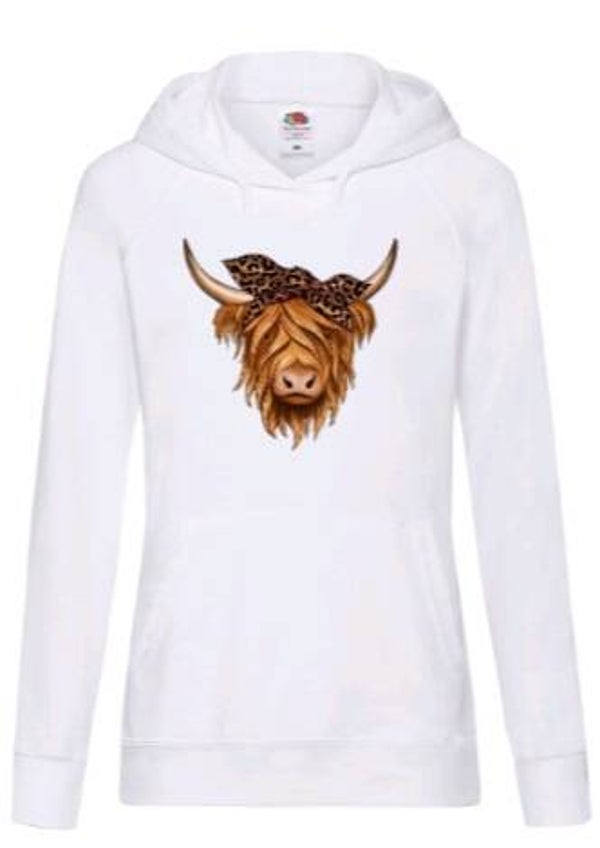 Schotse hooglander - Dames hoodie