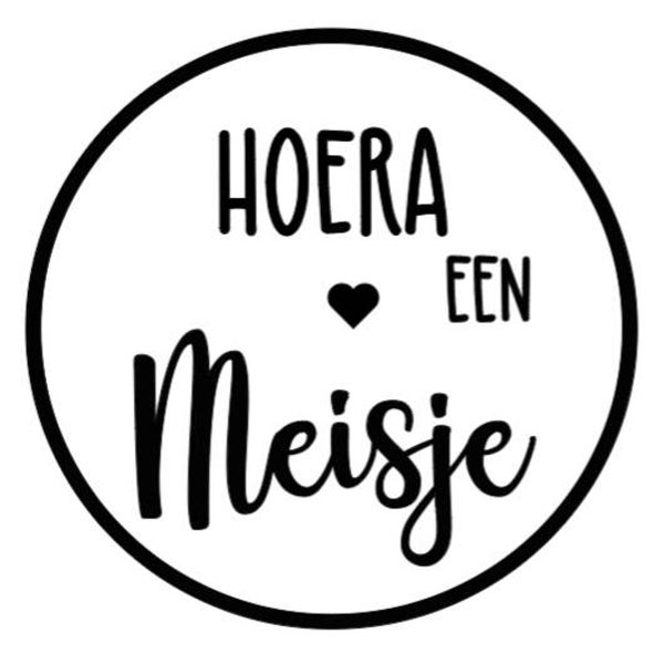 Hoera, een meisje