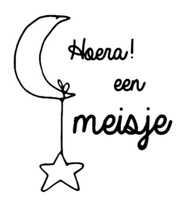 Hoera! een meisje