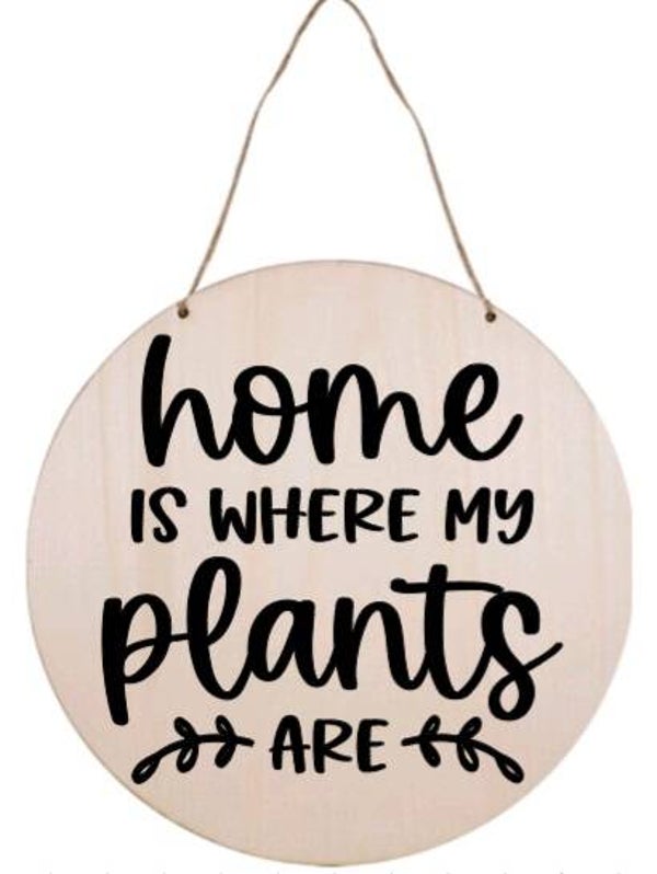 Home is where my plants are 2 - Rond