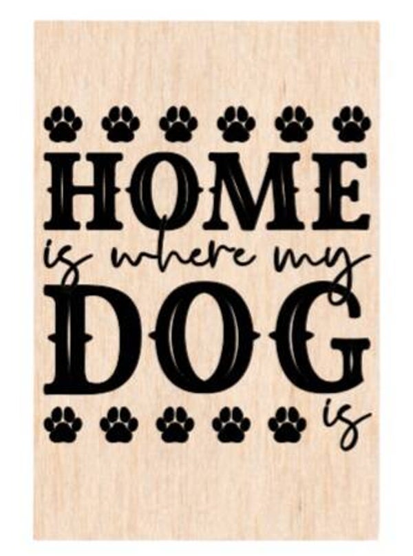 Home is where my dog is - A4