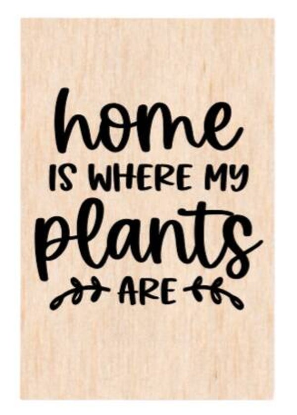 Home is where my plants are - A4