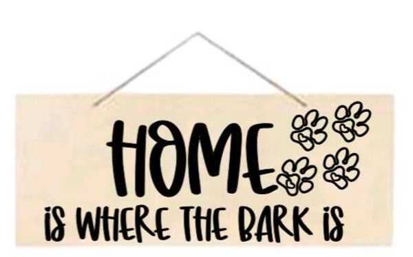 Home is where the bark is - Rechthoek