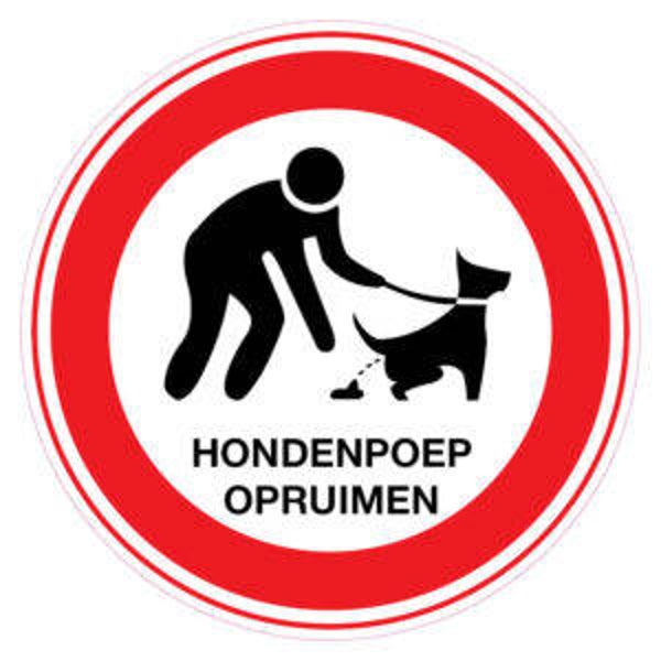 Hondenpoep opruimen