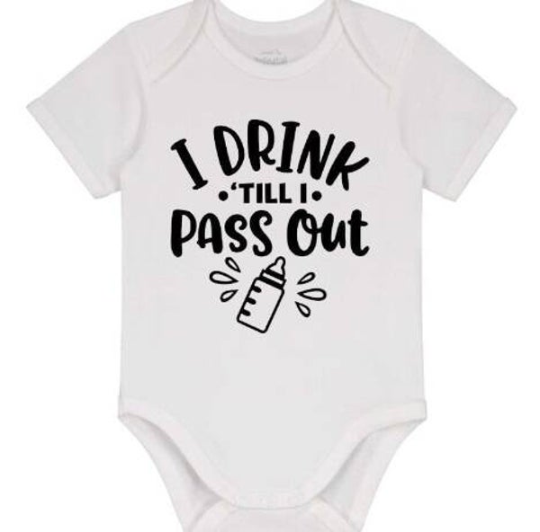 I drink till I pass out - Rompertje