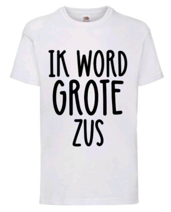 Ik word grote zus - Kinder shirt