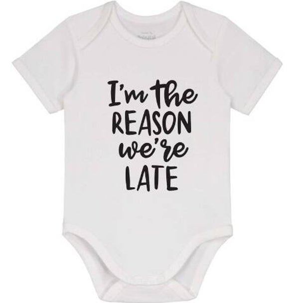I'm the reason we're late - Rompertje