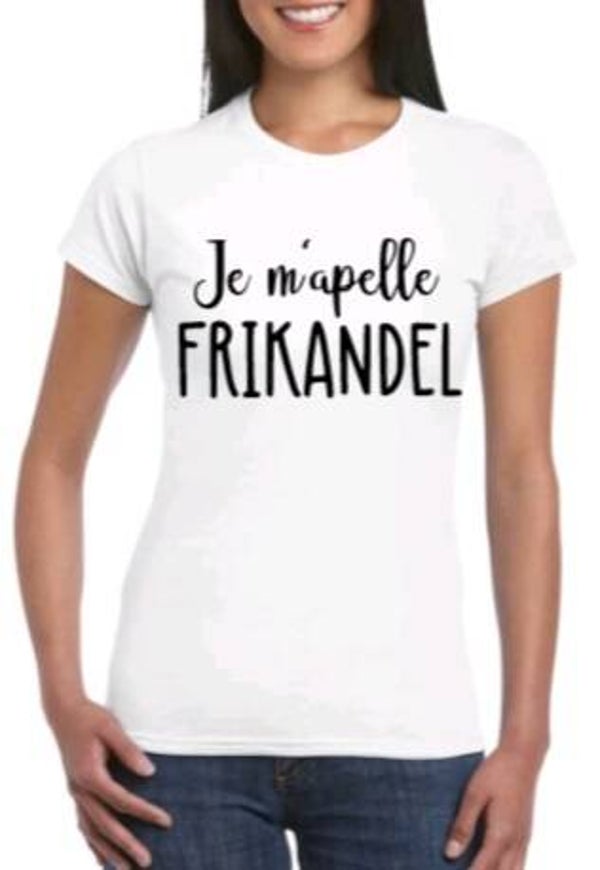 Je m'apelle Frikandel - Dames shirt