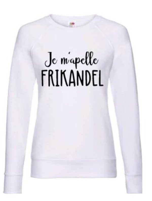 Je m'apelle frikandel - Dames trui