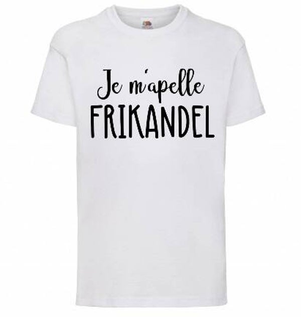 Je m'apelle frikandel - Kinder shirt