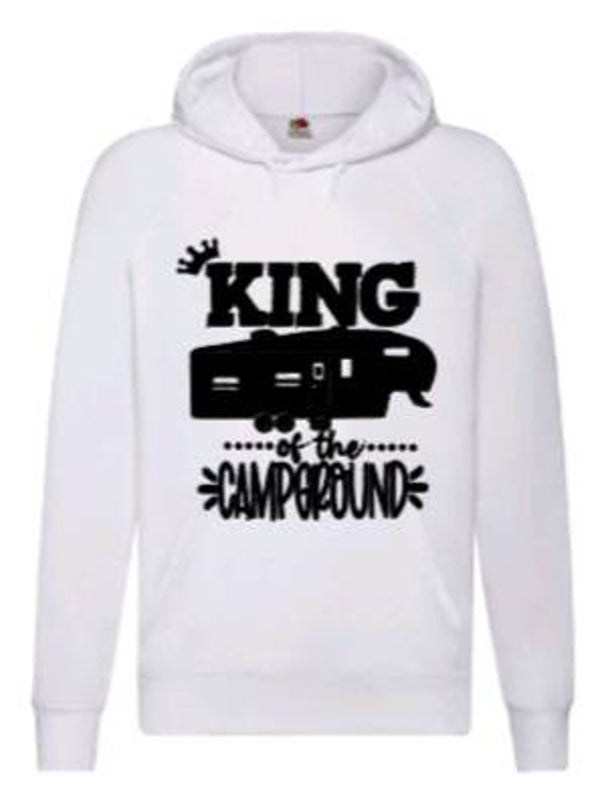 King of the campground - Heren hoodie
