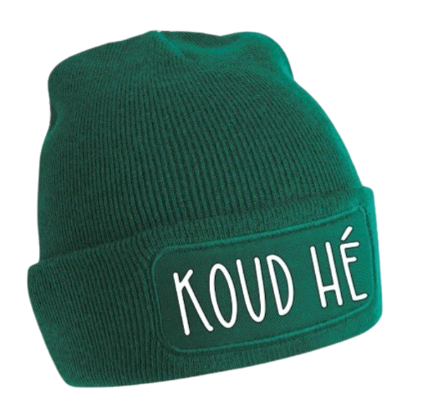 "Koud hé"  muts