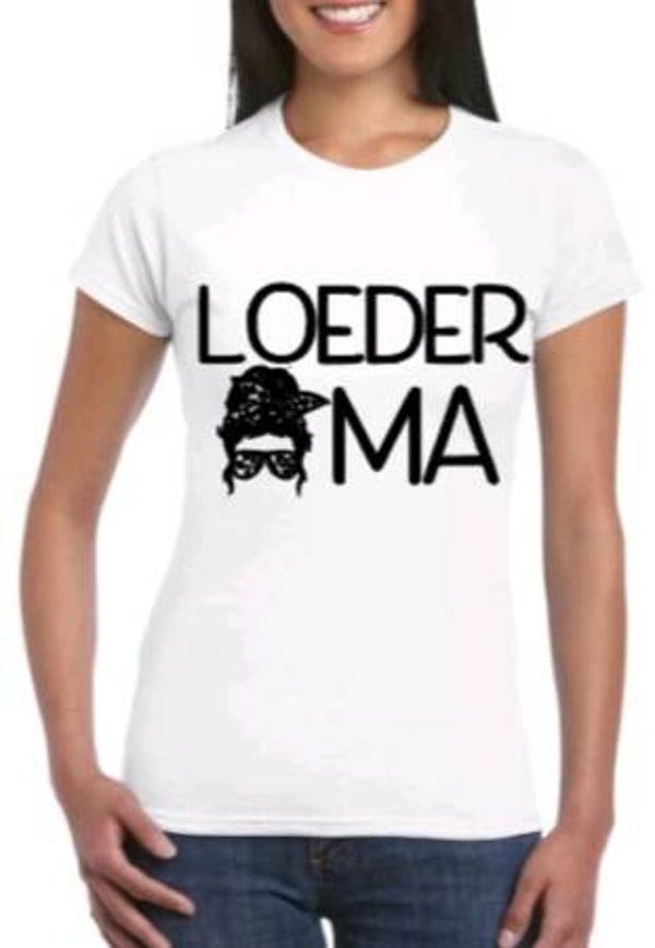 Loeder oma - Dames shirt