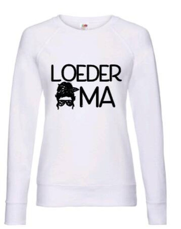 Loeder oma - Dames trui