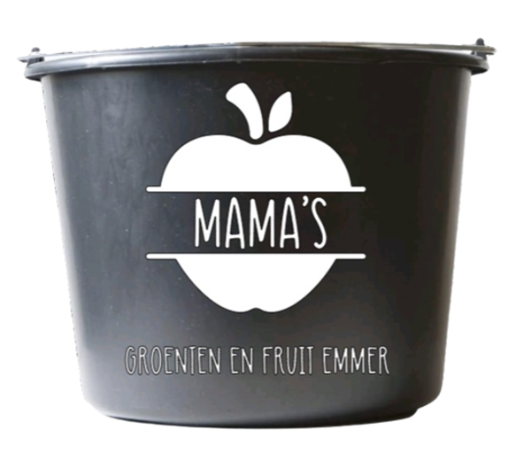 Mama's groenten en fruit emmer