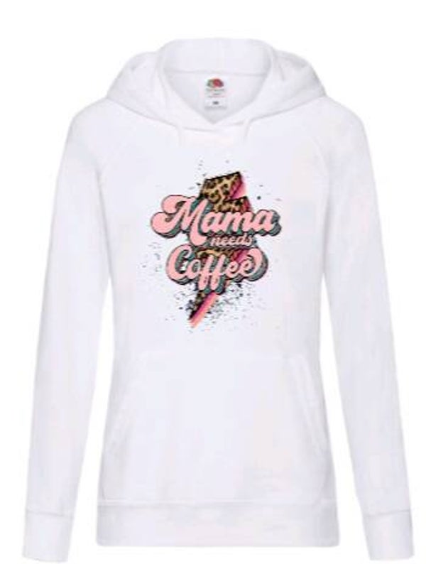 Mama needs coffee - Dames hoodie