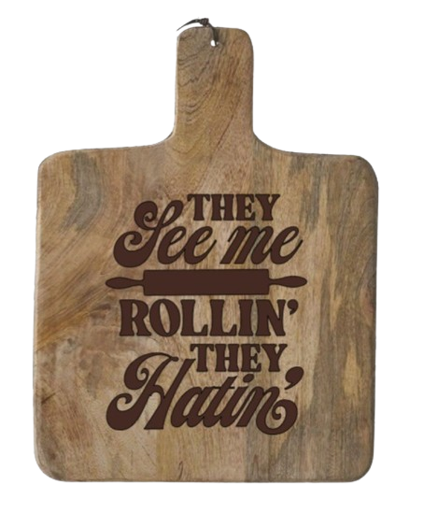"They see me rollin they hatin" - Mango hout