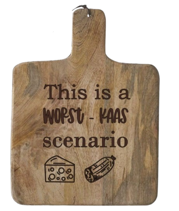 "This is a worst kaas scenario" -  Mango hout