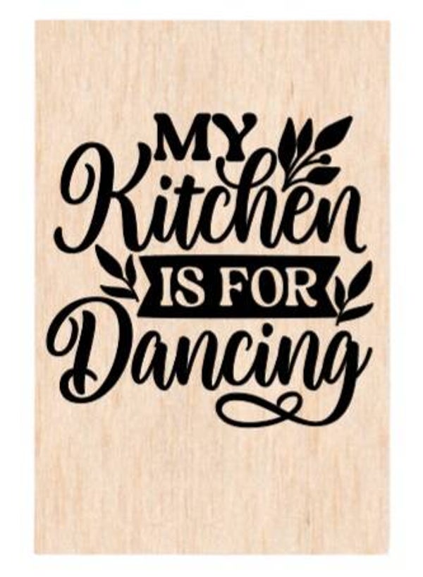 My kitchen is for dancing - A4