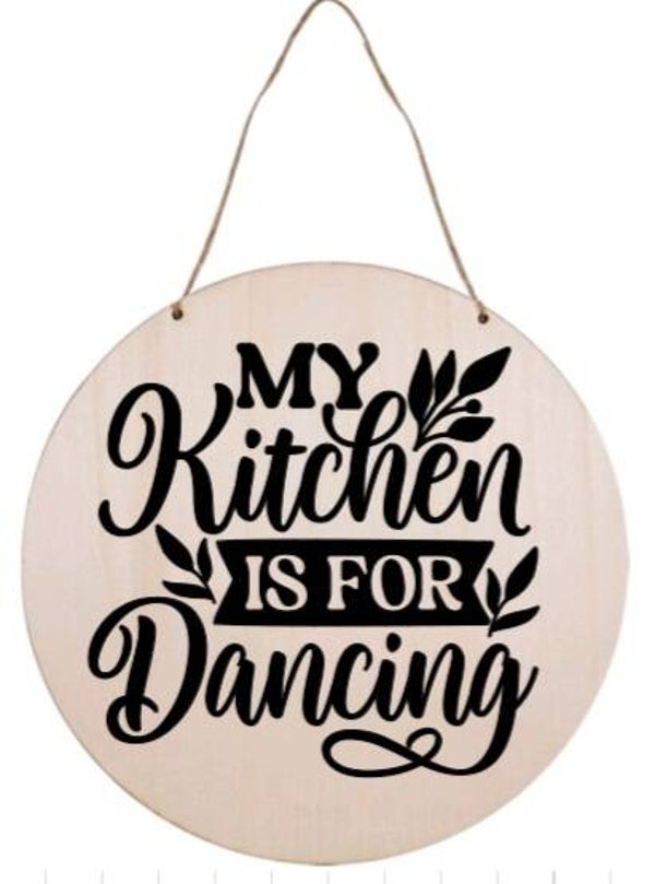 My kitchen is for dancing - Rond
