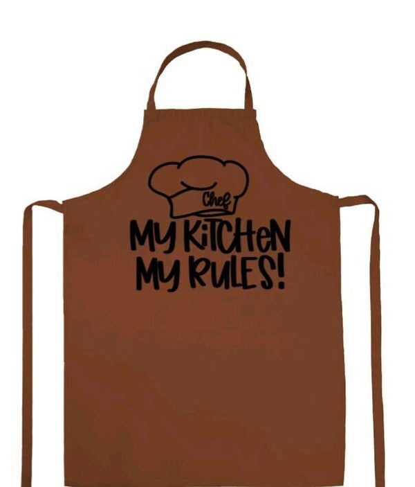 "My kitchen my rules!"