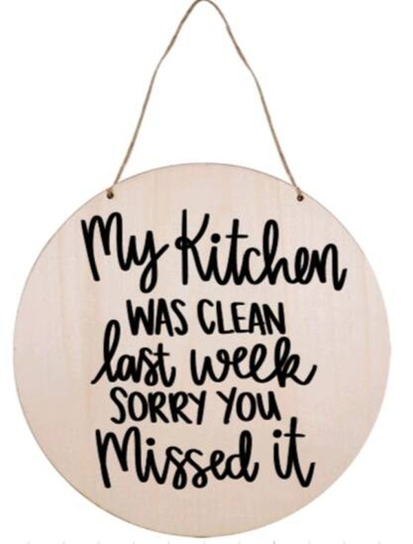 My kitchen was clean last week sorry you missed it - Rond