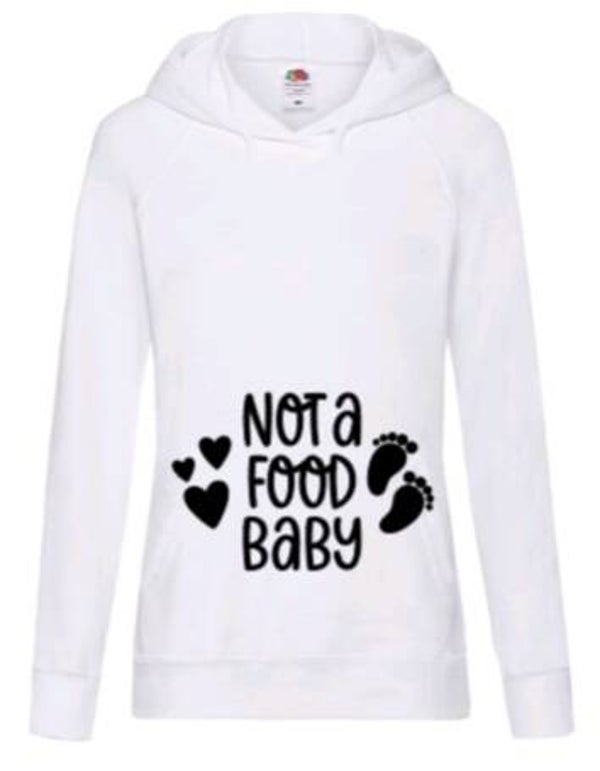 Not a food baby - Dames hoodie