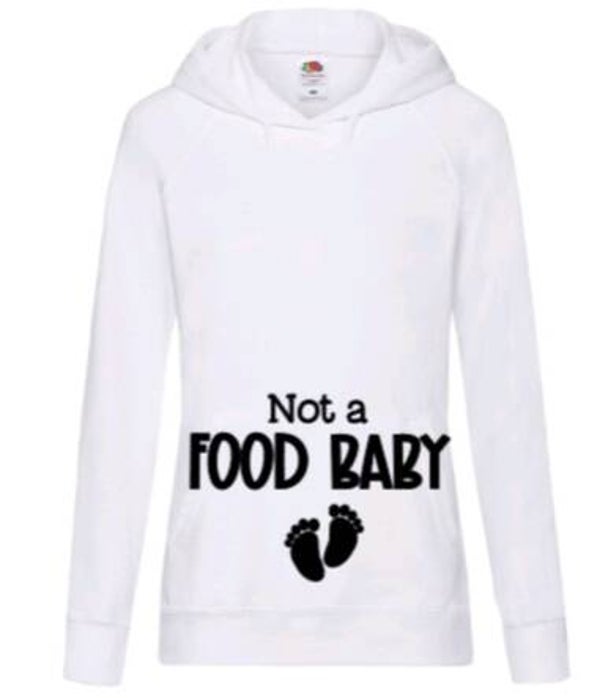 Not a food baby - Dames hoodie