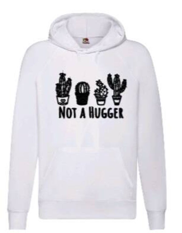 Not a hugger - Heren hoodie