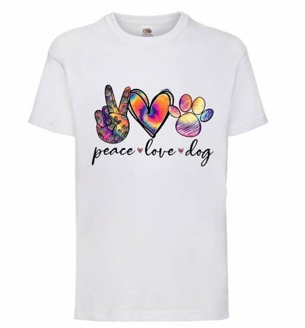 Peace Love Dog - Kinder shirt
