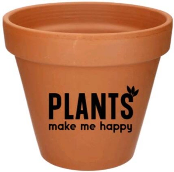 Plants make me happy